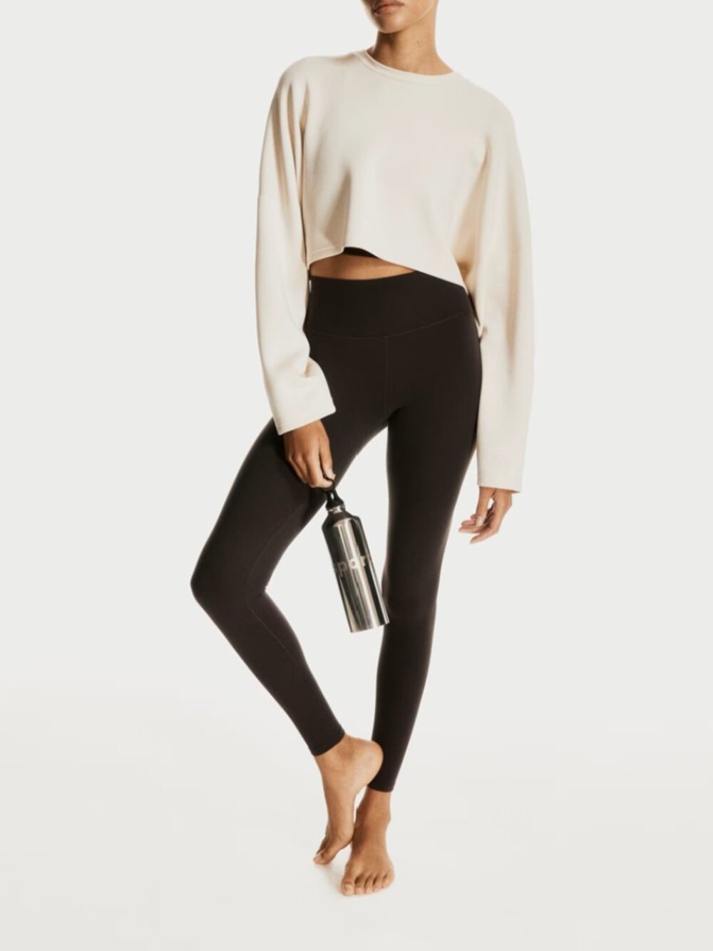 H&M Move Dark Brown SoftMove™ Yoga Leggings Size Medium